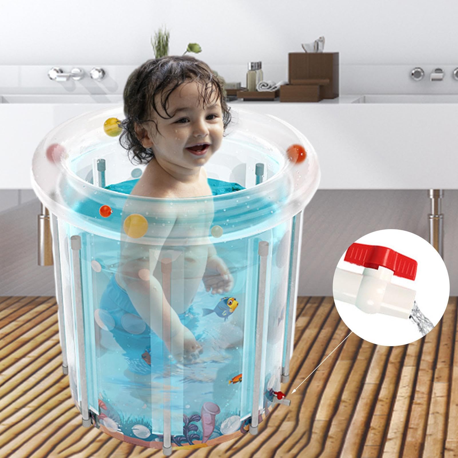 Zusammenklappbare Wanne - Faltbare Spülwanne | Faltbare Badewanne