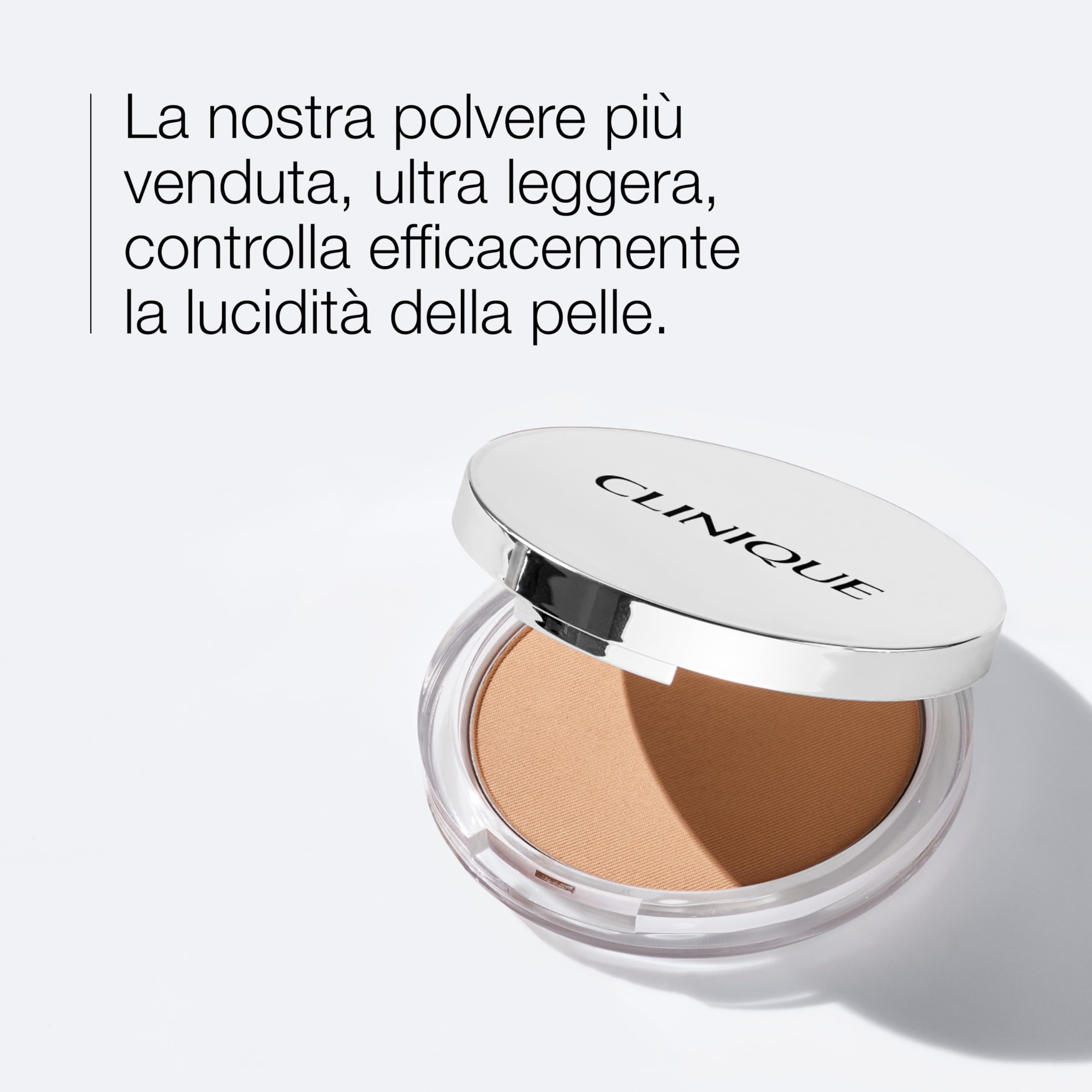 Clinique Stay-Matte Sheer Pressed Powder For Oily Skin Types cipria compatta | Finish matte e anti-lucido