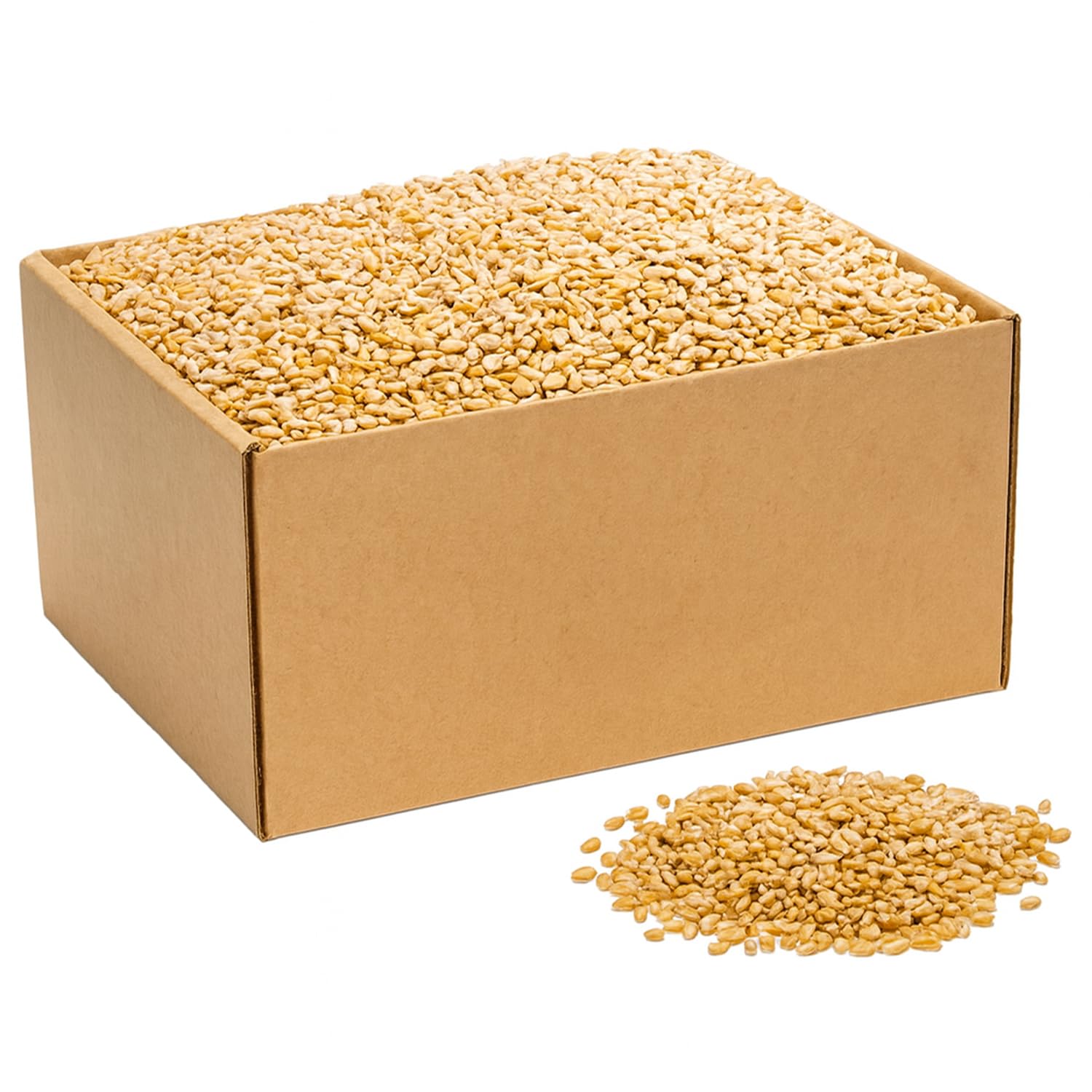 Trigo para Pollos y Gallinas 15kg - Semillas Entero | Alimento para Gallinas, Pollos, Hámsteres, Jerbos y Aves | Entero para Aves de Corral de Patio | Envase de 15kg