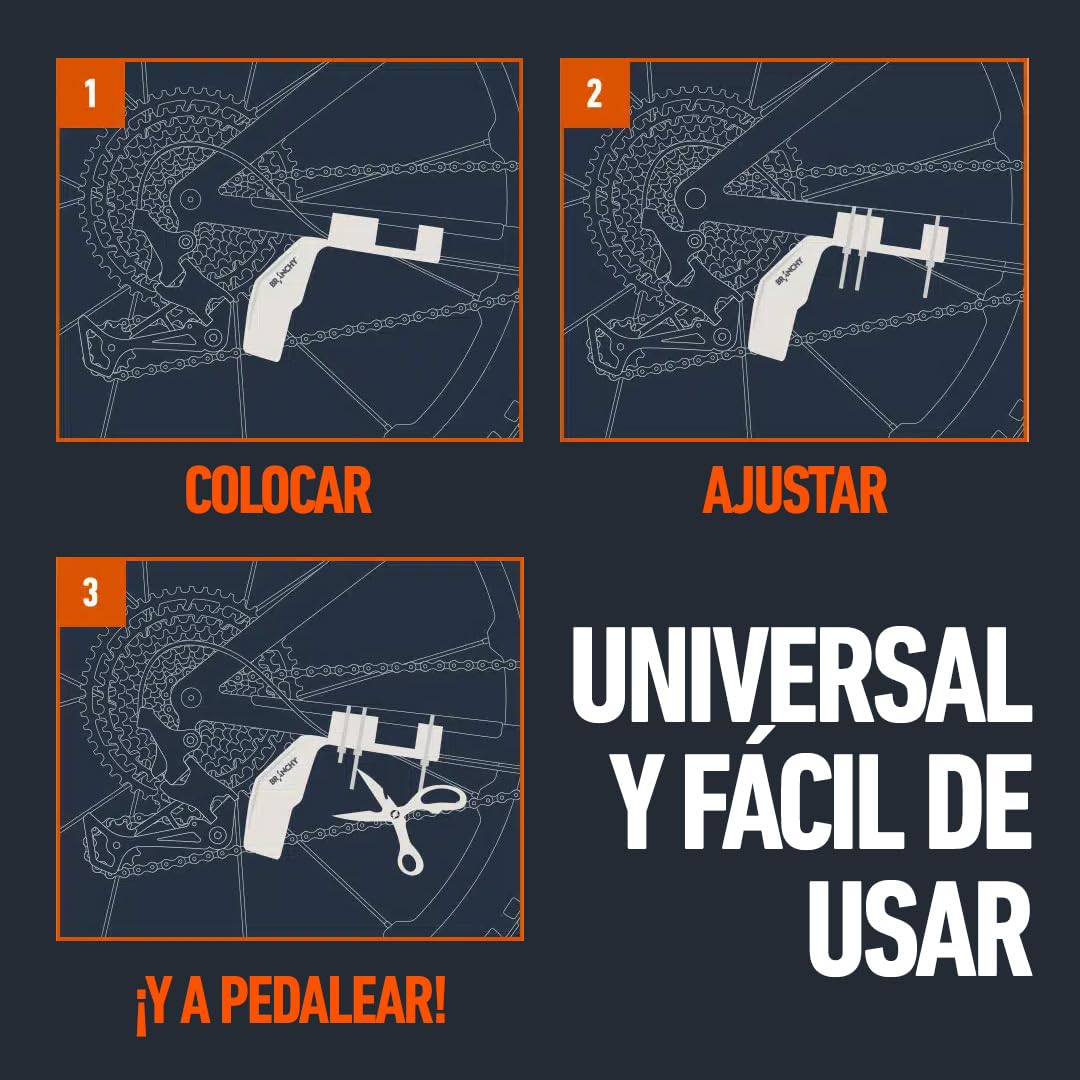 Branchy Protection, Protector Universal de Cambio Trasero Bicicleta | Recomendado para MTB, Ebike, Enduro, DH, Gravel