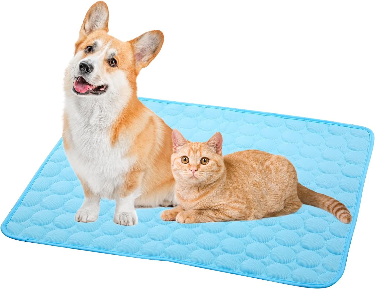 Pet Cooling Mat for Dogs CatsIce Silk Dog Cooling Mats