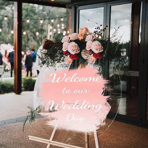 Miniatura 5 de Gartful Discos acrílicos transparentes  6 pulgadas, 10 hojas redondas de acrílico, panel circular de plexiglás transparente de 125 pulgadas de