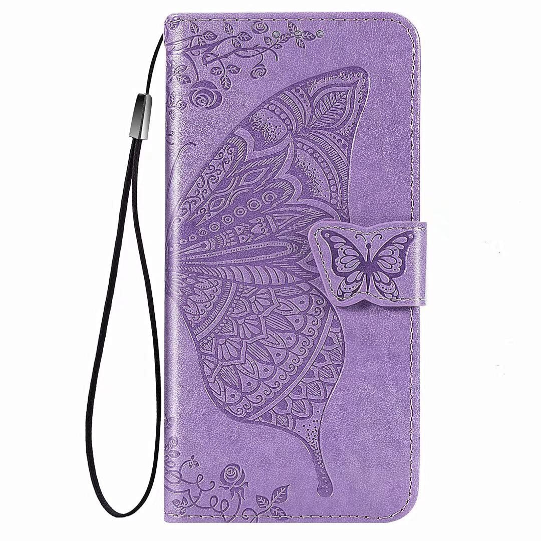 Custodia Flip Cover In Pelle PU Per Motorola Edge 30 Fusion - Con Porta Tessere E Supporto Integrato (Marrone)