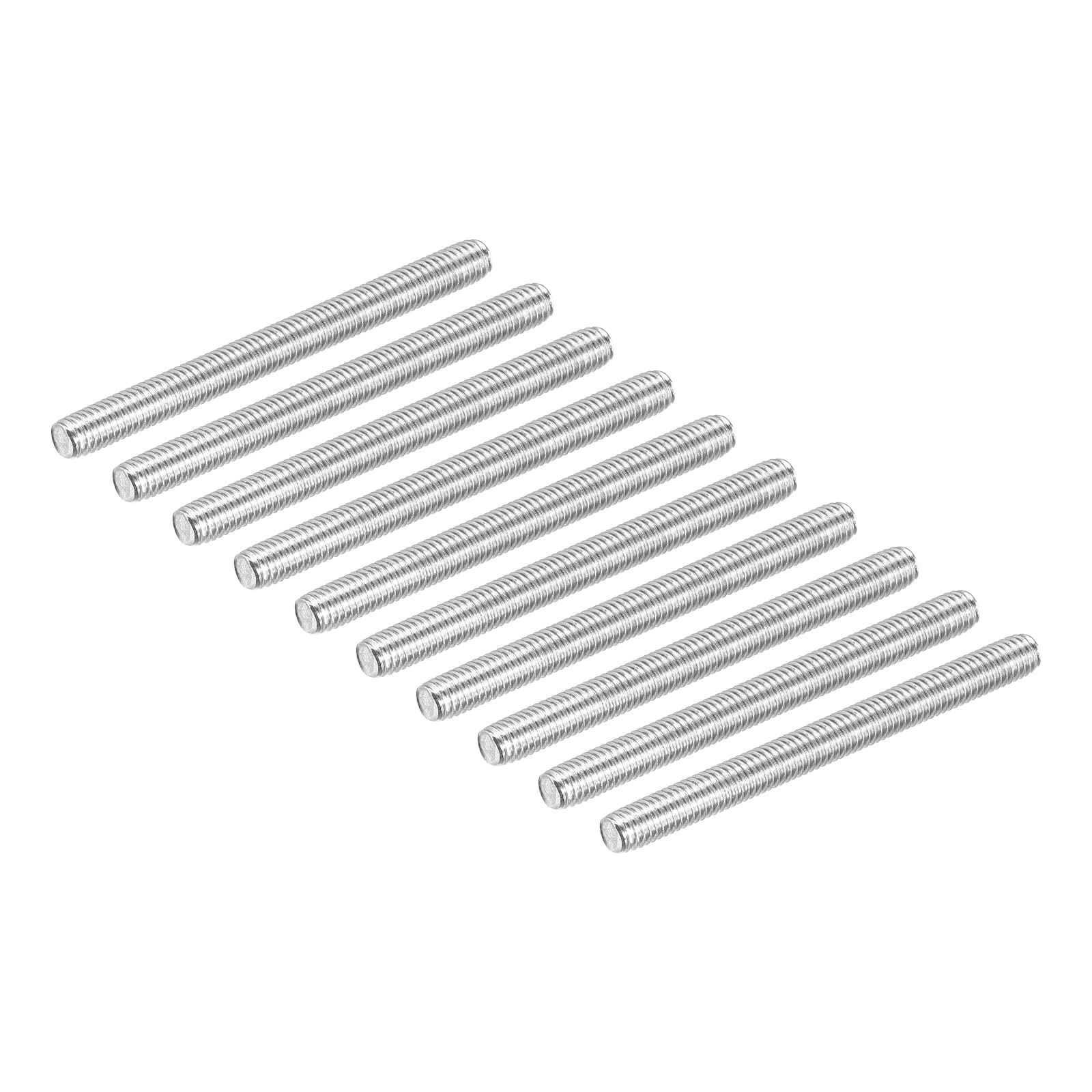 Snapklik.com : 10 Pack M5 X 60mm Fully Threaded Rod 304 Stainless Steel ...
