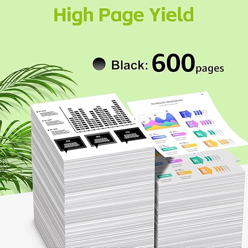 Miniatura 3 de greencycle PG-240XL - Cartucho de tinta remanufacturado para Canon PG 240 XL, compatible con impresora PIXMA MG3620 MG4220 MG3220 MG2220 MX392 MX522