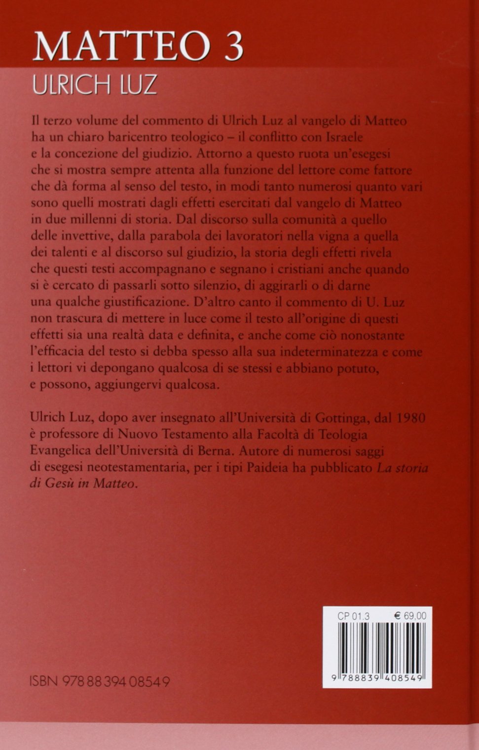 Vangelo di Matteo. Commento ai capp. 18-25 (Vol. 3)
