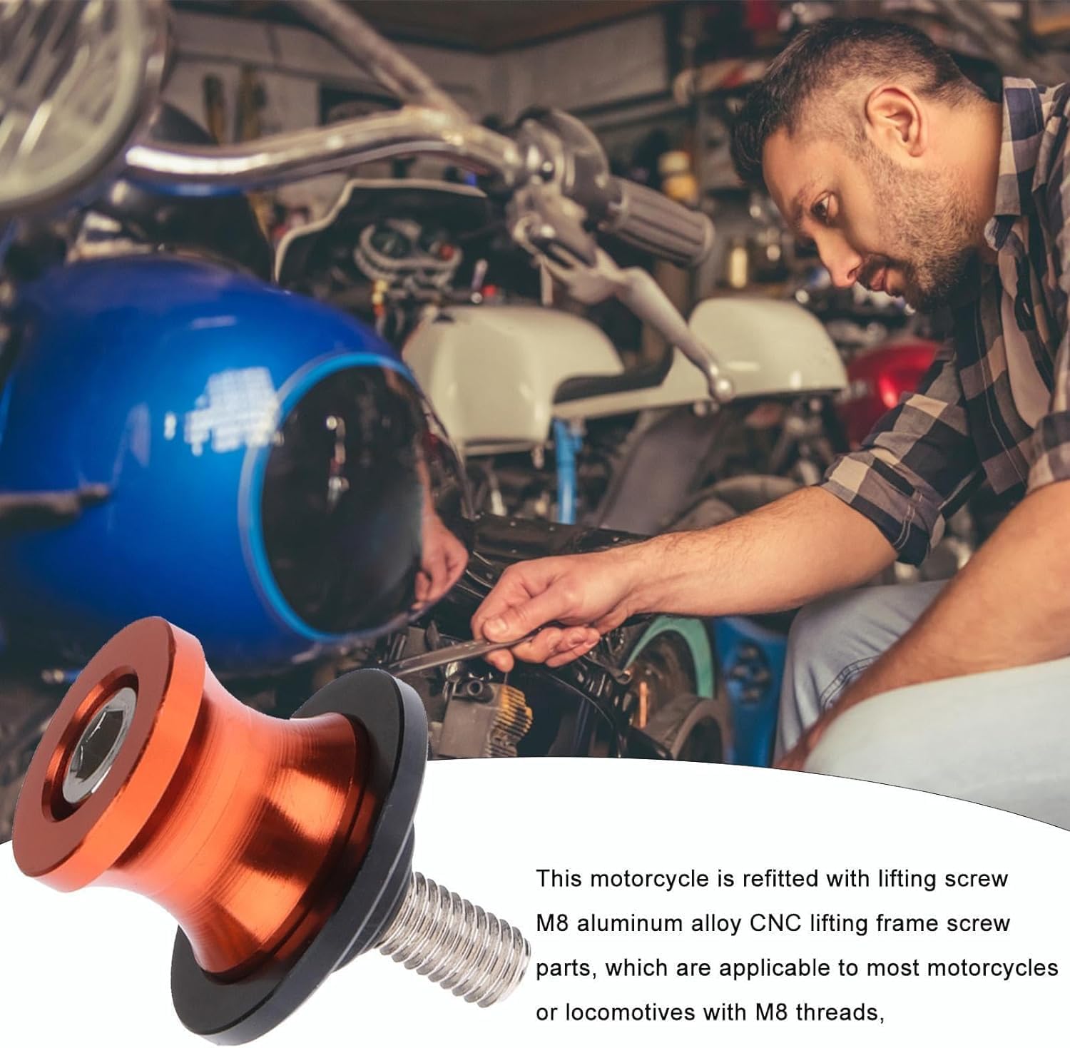 M10 Swing Arm Adapter szerelési nézet