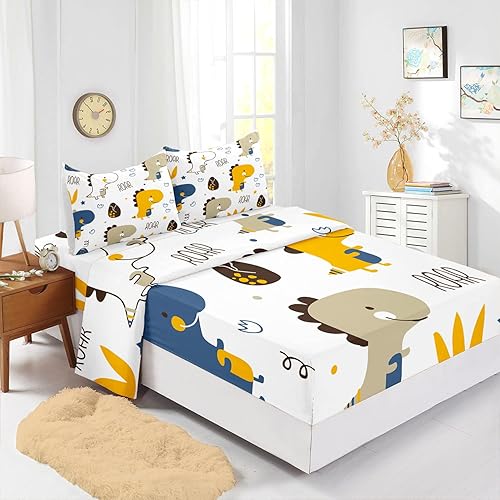 Miniatura 163 de CVHouse Juego de sábanas de mariposa arcoíris tamaño individual para niñas, niños, adolescentes, juego de ropa de cama de 4 piezas con 1 sábana