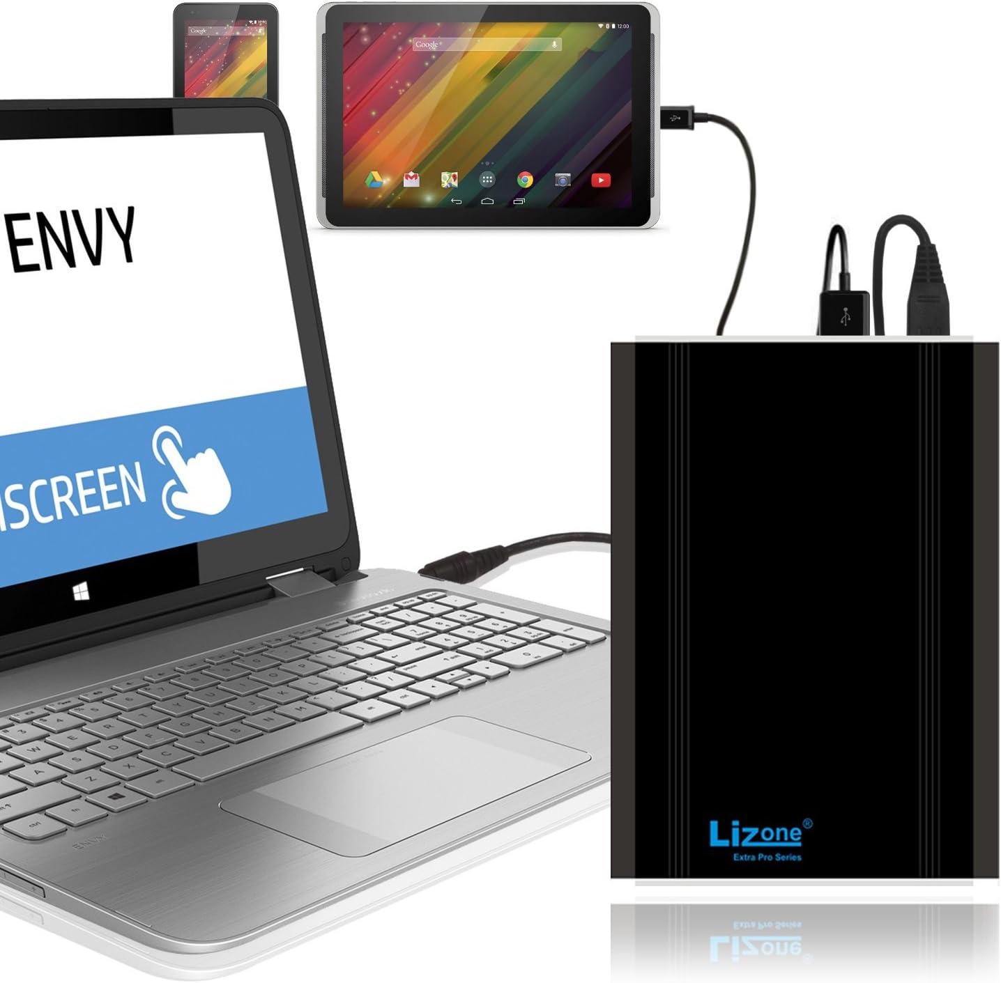Lizone® Extra Pro Portable External Battery Charger for HP Pavilion 14