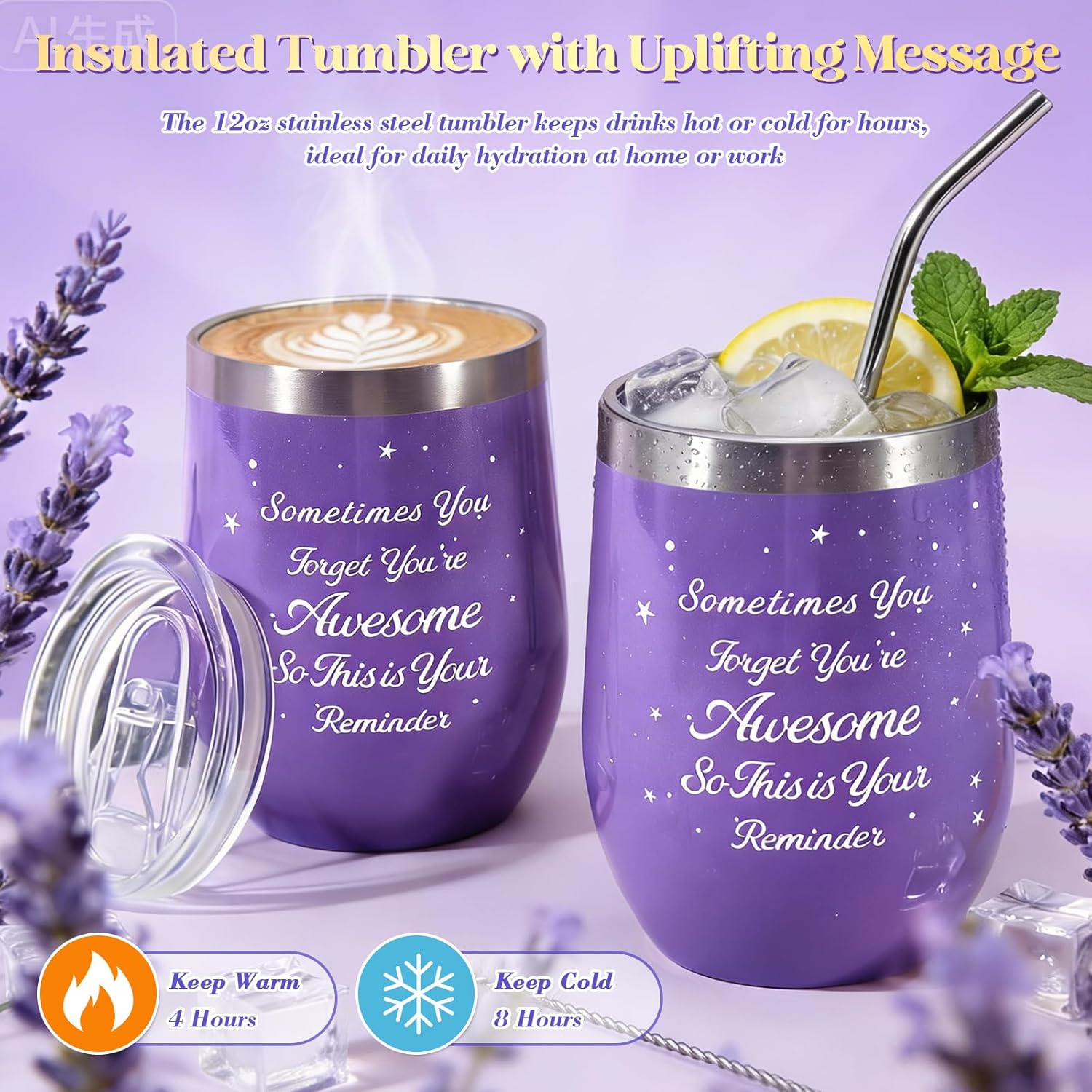Mothers Day Gifts for Mom Wife Grandma,Lavender Self Care Gift Get Well Soon Gift Baskets for Women,Birthday Gifts for Women Spa Care Package Thinking of You Gift Set for Mom,Sister,Daughter,Friend