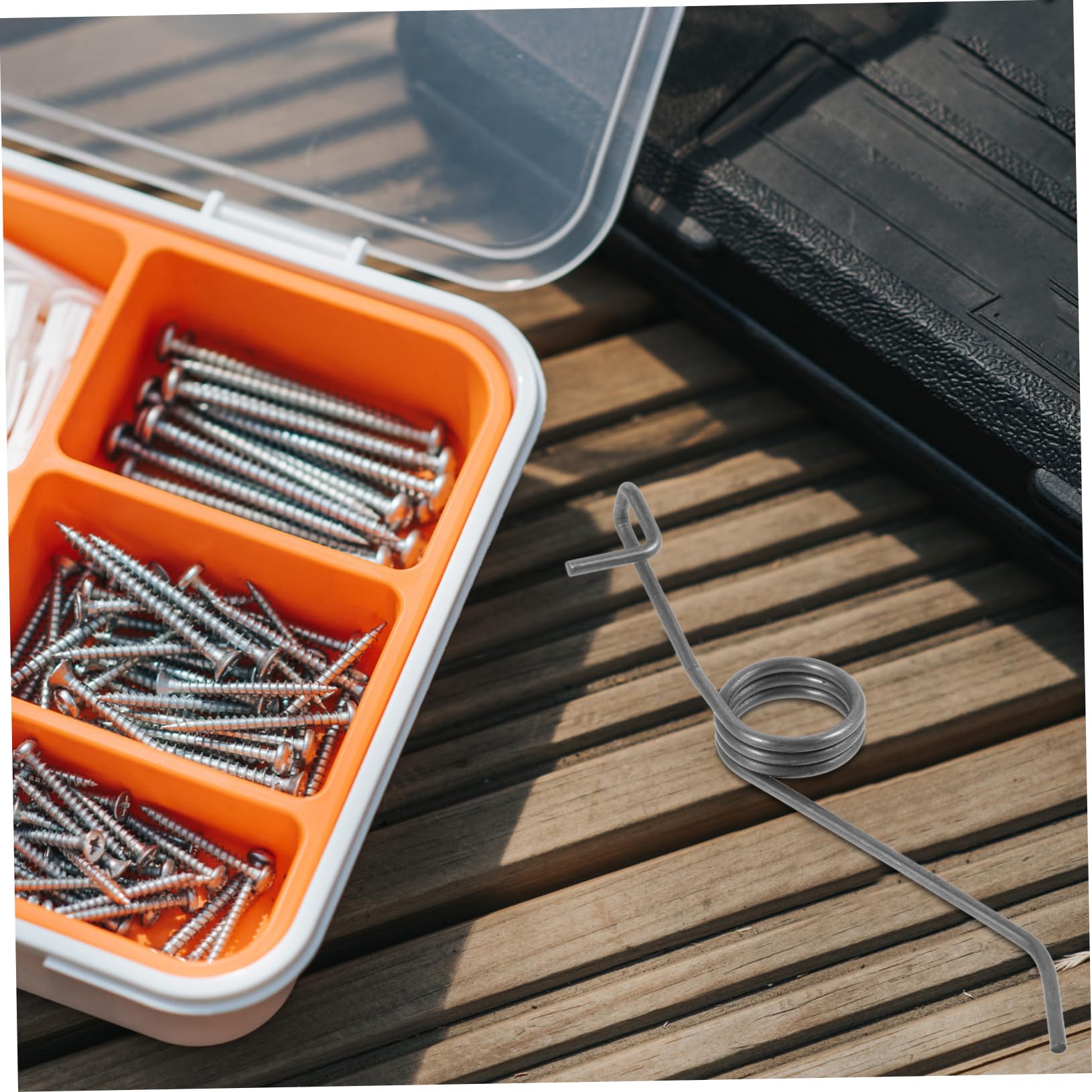 CIMAXIC Engine Belt Spring Part Torsional Spring Tensioner Tensioning Spring for Gasoline Engine