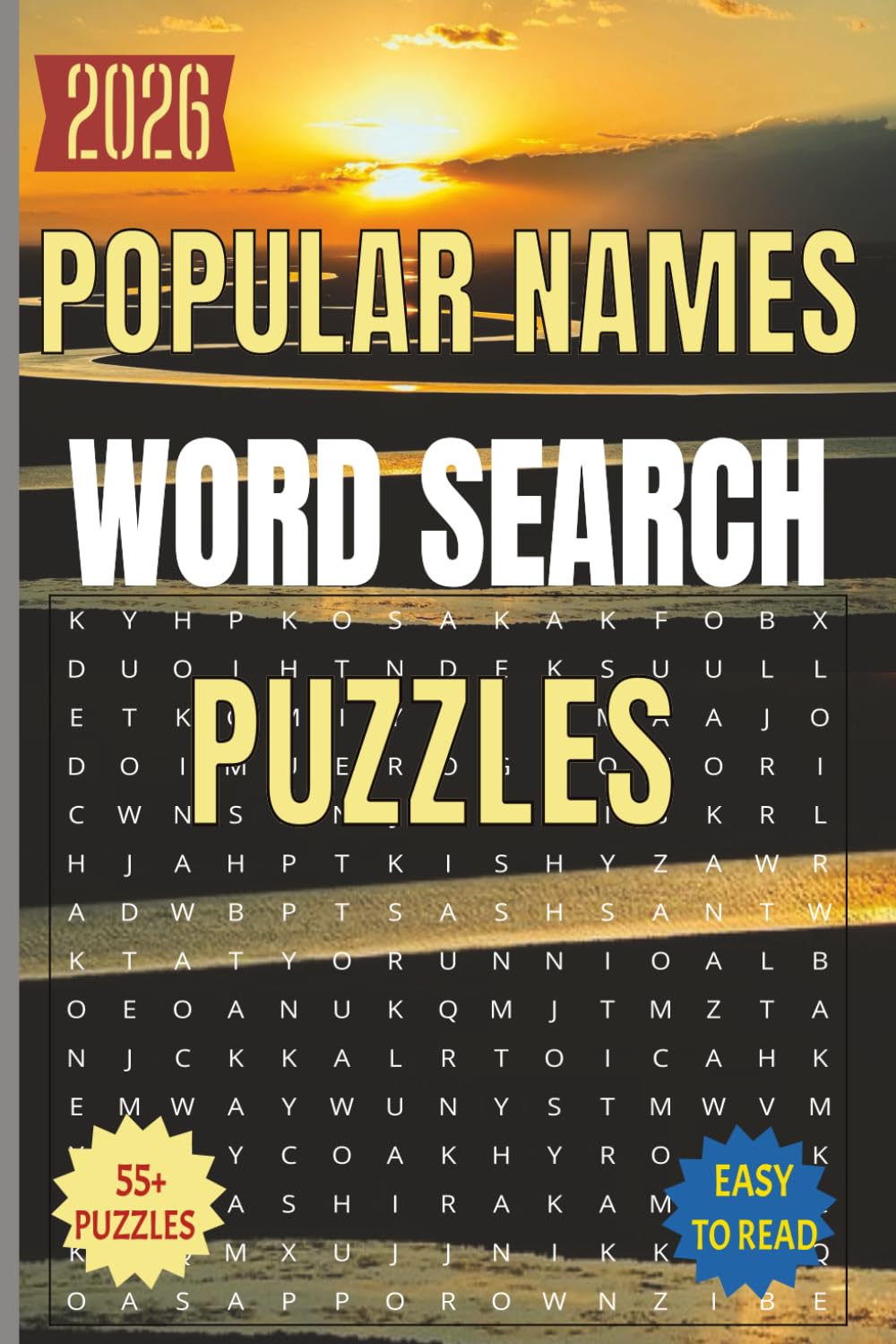 POPULAR NAMES WORD SEARCH PUZZLE BOOK