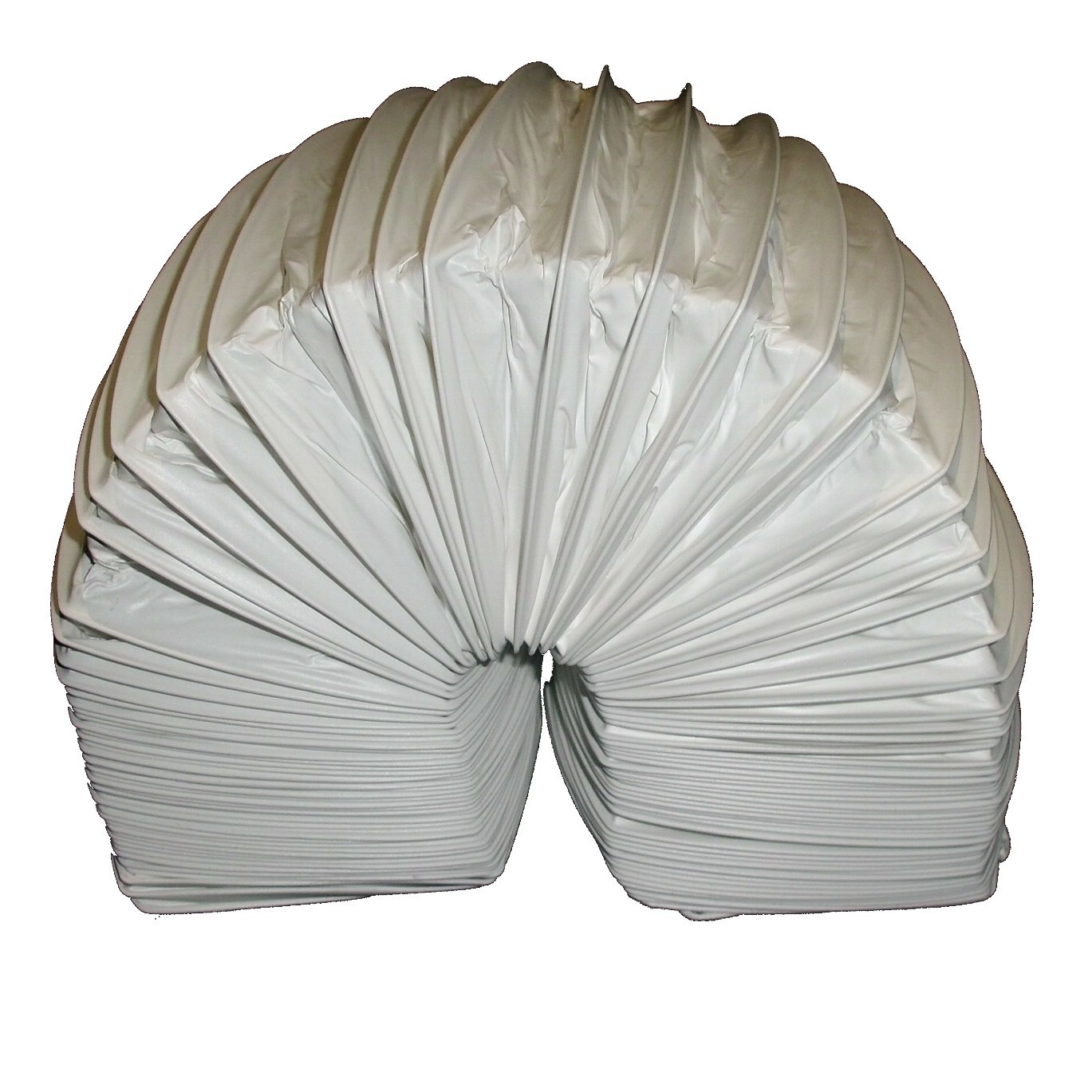 1m x 110mm x 54mm rectangular PVC Flexible Ducting
