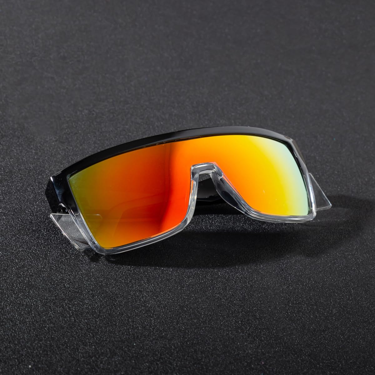 Gafas de sol polarizadas de seguridad para hombres y mujeres, protección UV400 e incluye protectores laterales extraíbles, ANSI Z87