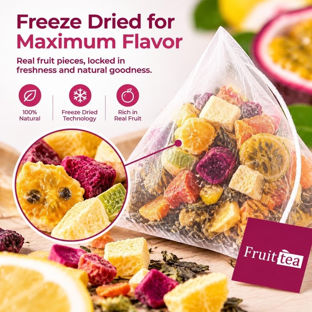 Bolsitas Frutas Liofilizadas, Bebida Infusión Naturales For Uso Diario