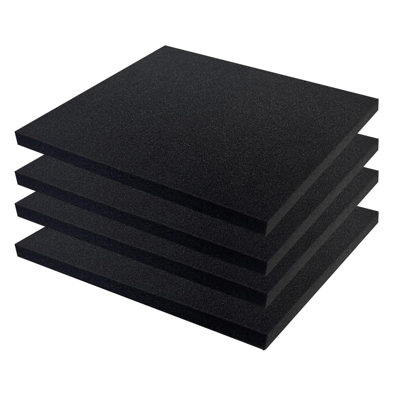4Pcs Polyurethane Foam Boards Shockproof Protective Sheets for, Storage Fragile Items Packaging Polyurethane Foam Sheets