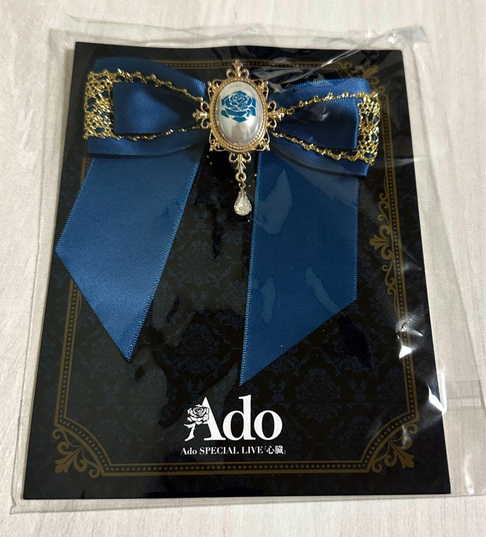 Amazon.co.jp: Ado 心臓 ドキドキリボン ブローチ : Clothing