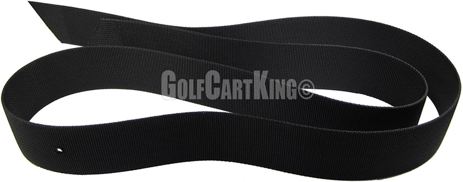 Yamaha Golf Cart Bag Rack Strap | Black Bag Attachment Strap for G16, G19 | Durable Nylon