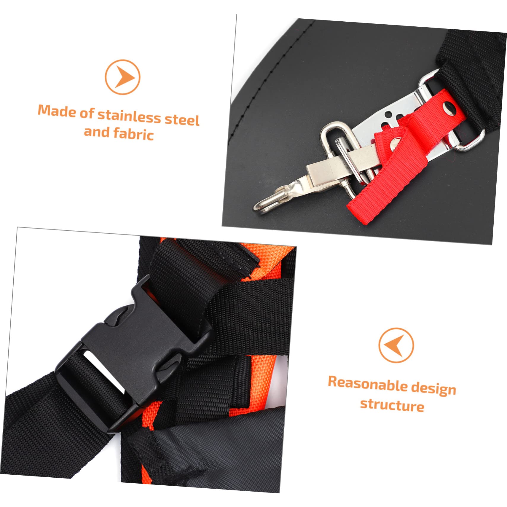 ORFOFE 2piezas Cinturón Acolchado para Recortadora Accesorios para Materiales Seguros y Prácticos
