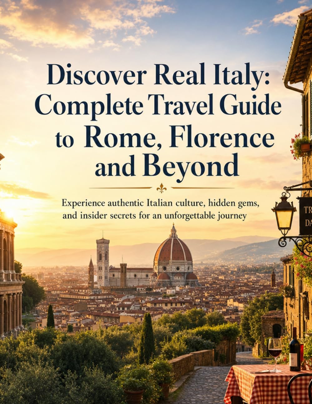 Discover Real Italy: Complete Travel Guide to Rome, Florence and Beyond with Hidden Gems, Local Secrets & Authentic Experiences