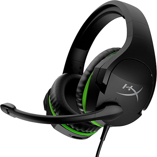 HyperX CloudX Stinger Core Wired Over Ear Headphones with Mic -Black