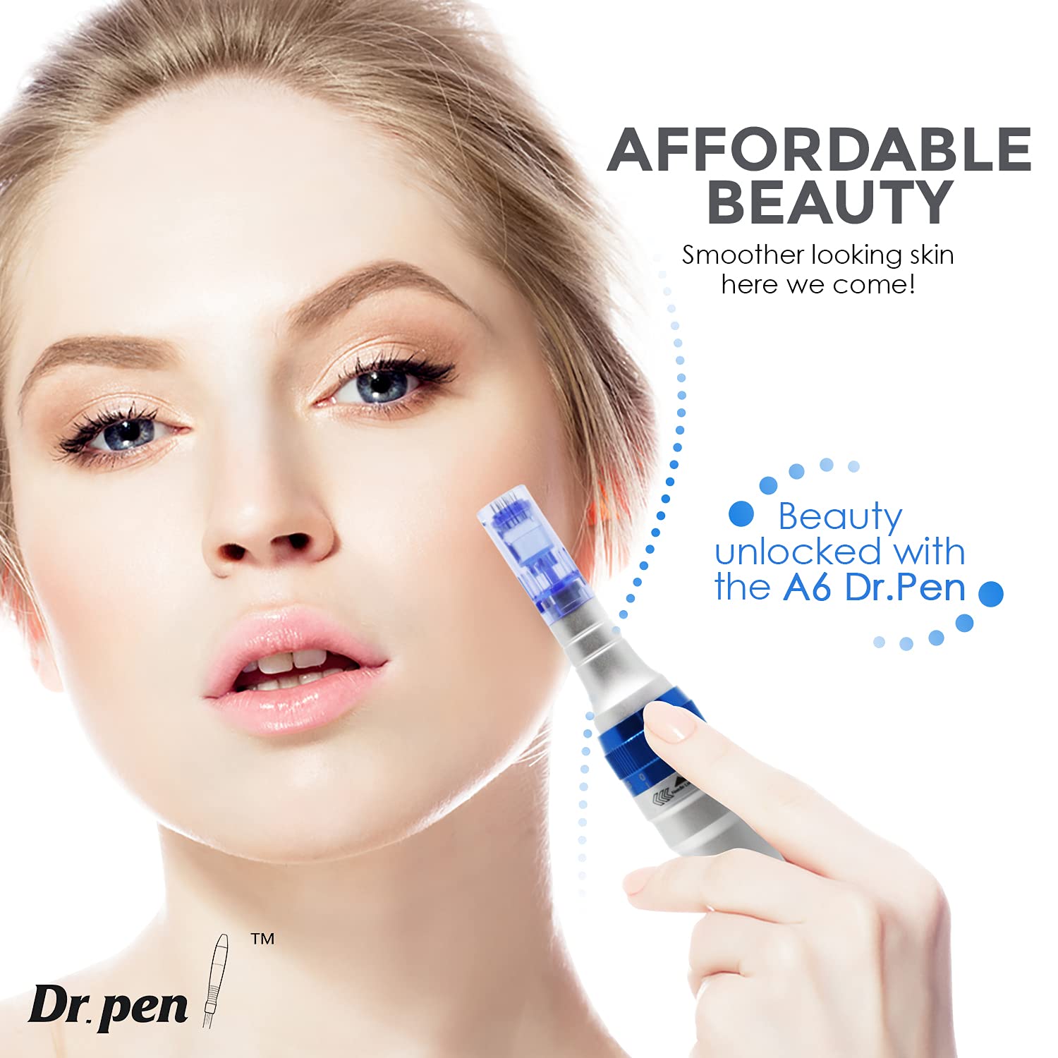 Dr. Pen Ultima A6 Electric Wireless Professional Microneedle Skincare Kit including: 10 Cartridges - 5 x 12 Pin, 5 x 36 Pin : Beauty & Personal Care