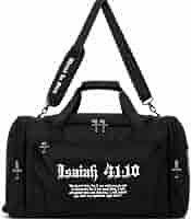 Amazon.com | SAINT KAIZEN Fear Not Christian Embroidered Duffle