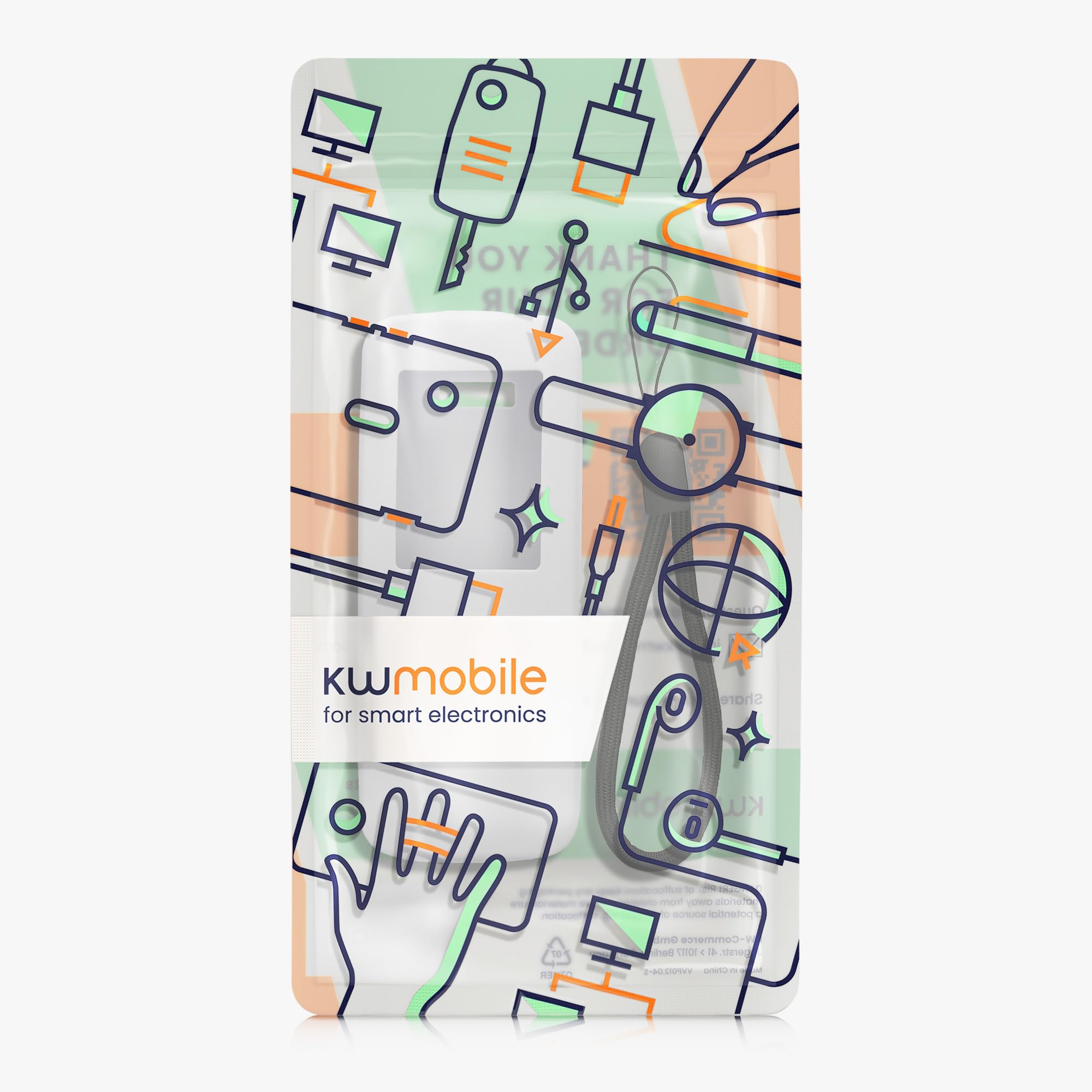 kwmobile Etui kompatybilne z Anker Prime Power Bank 26250mAh 300W Etui - Silikonowe etui ochronne na Power Bank - Ochrona przed wstrząsami do zewnętrznej baterii - Szary