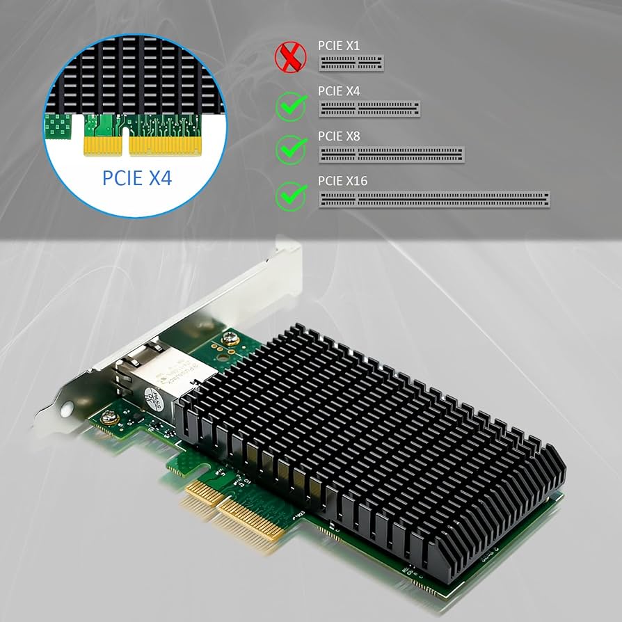 GLOTRENDS ST7381 10G RJ45イーサネットネットワークカード Amazon | GLOTRENDS ST7381 1ポート10G RJ45イーサネット