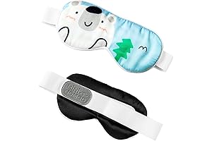 100% Silk Sleep Mask for Sweet Dream Land- Cuddly Partner for Your Kid