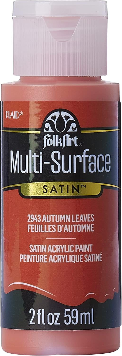 FolkArt multisurface paint, 2 oz, Autumn Leaves 2 Fl Oz FolkArt multisurface paint, 2 oz, Autumn Leaves 2 Fl Oz