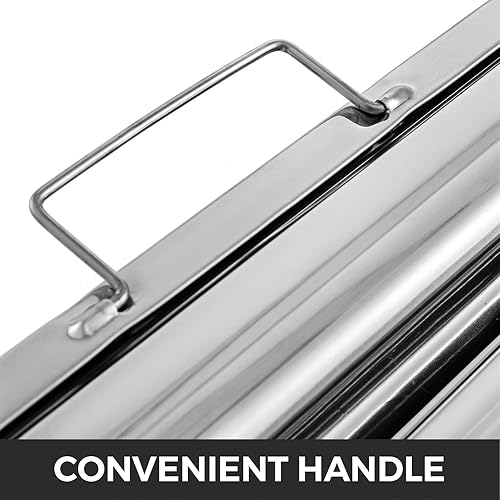 Miniatura 4 de VBENLEM Paquete de 6 filtros de campana de 19.5 pulgadas de ancho x 15.5 pulgadas de alto, filtros de campana comercial de acero inoxidable 430