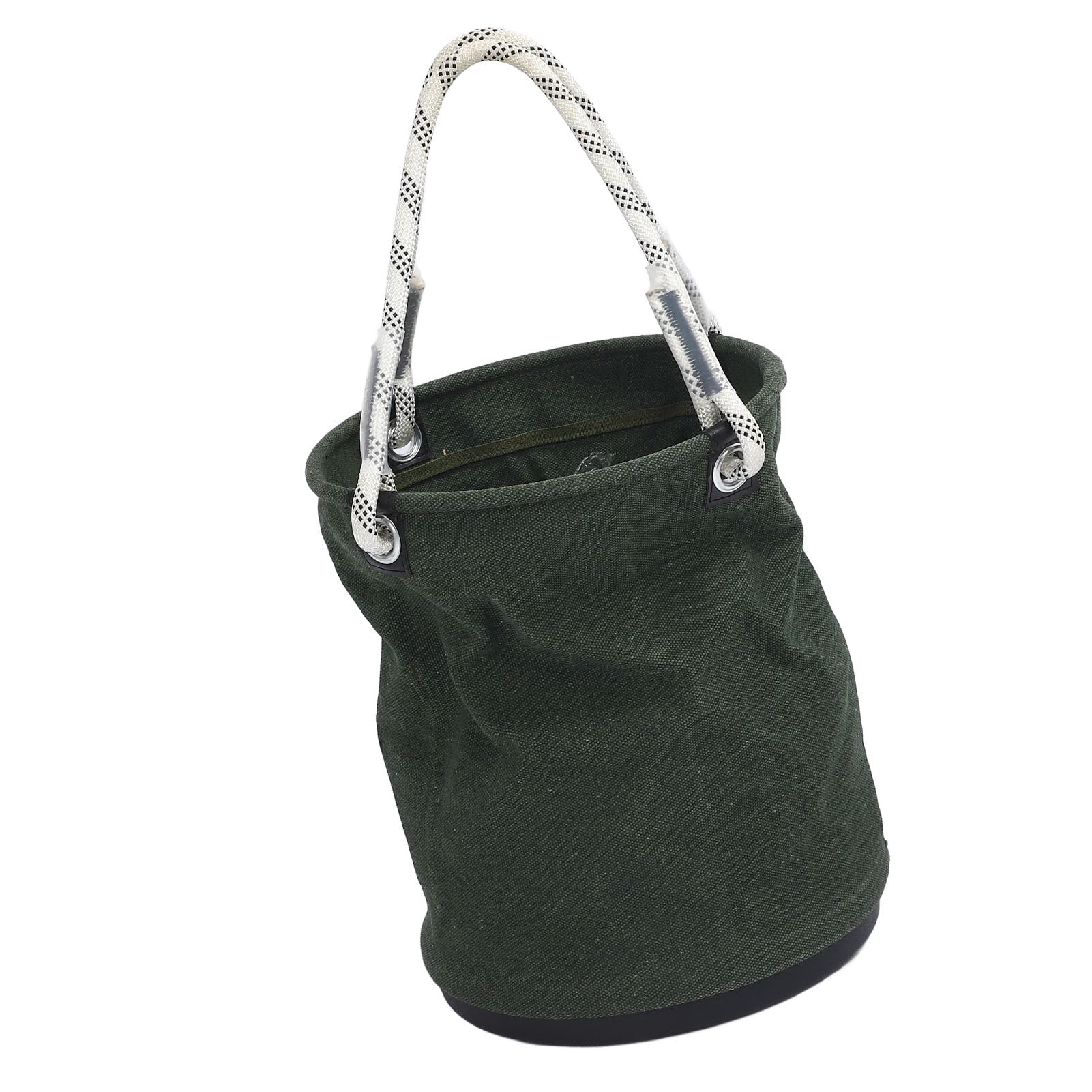 Seau en Toile, Sac à Outils en Toile 40x30 Cm Portable pour l'entretien électrique à Haute Altitude (Green)