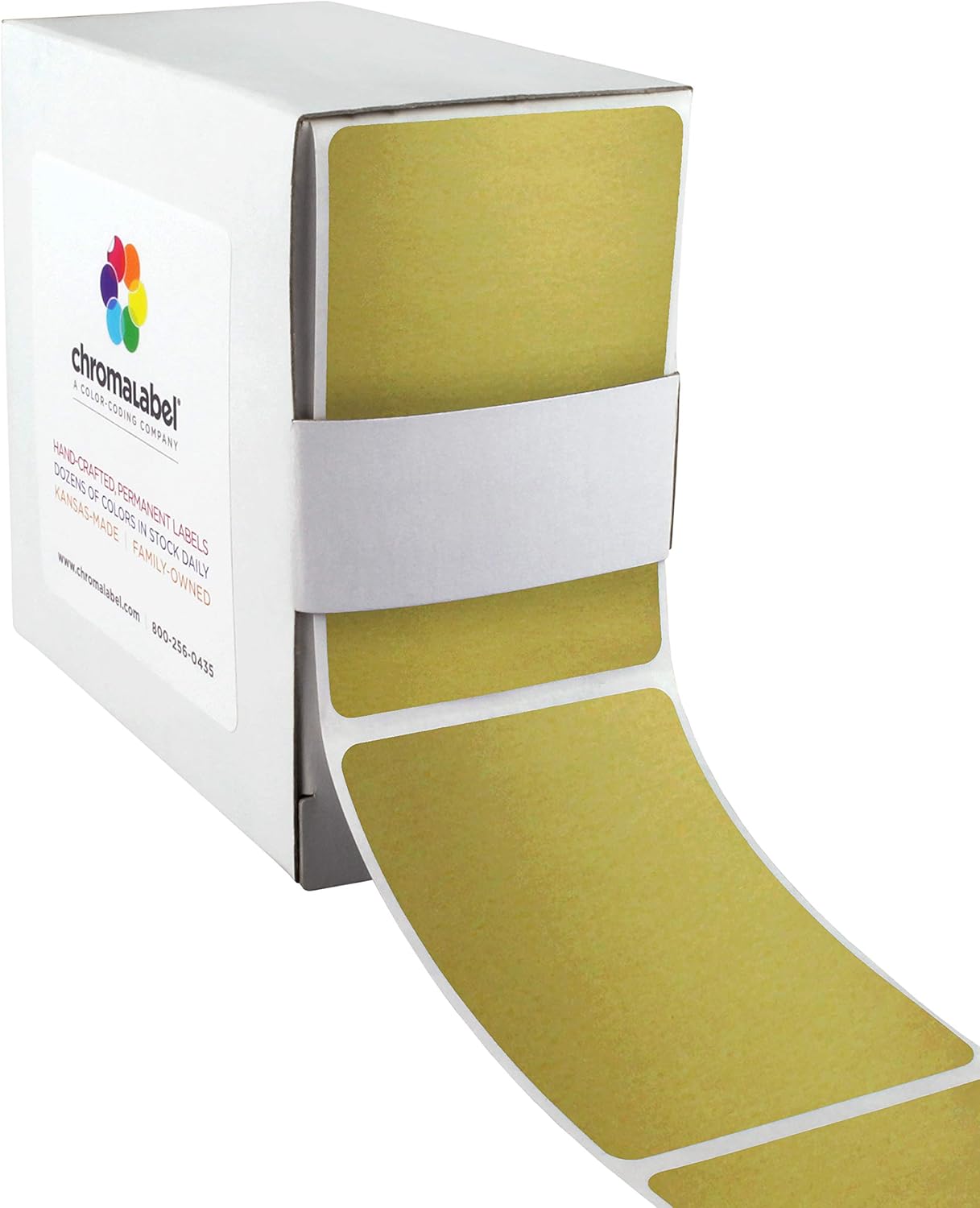Buy ChromaLabel 2 x 3 inch Permanent Color Code Rectangle Labels, 100