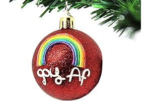 Gay Pride Christmas Ornaments