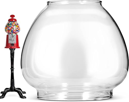 The Candery Gumball Machine Acrylic SHATTERPROOF Replacement Bowl Ball for 15inch Gumball Machines - Compatible and Most Other 15inch Models