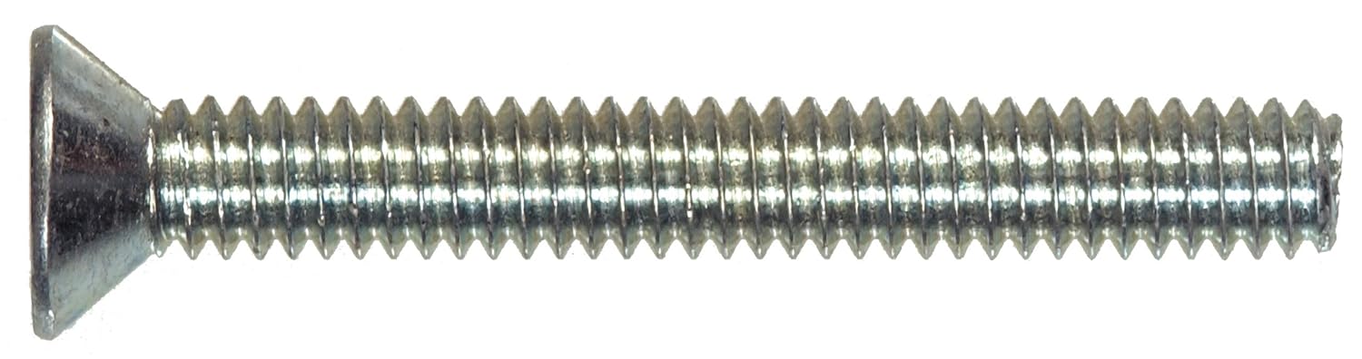 101033 6-32-Inch x 1/2-Inch Flat Head Phillips Machine Screw, 100-Pack - Set of 3