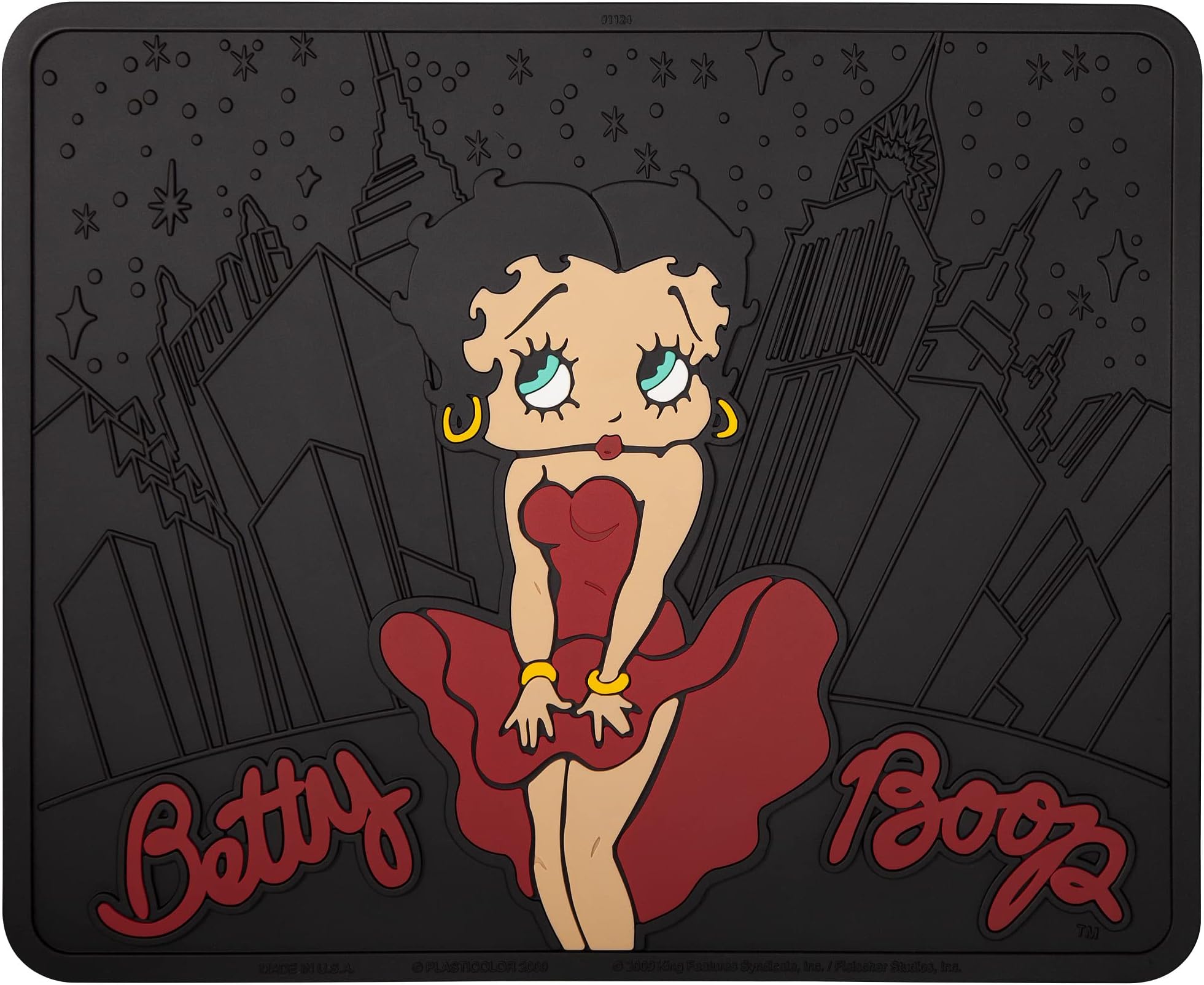Plasticolor Betty Boop Skyline Utility Mat