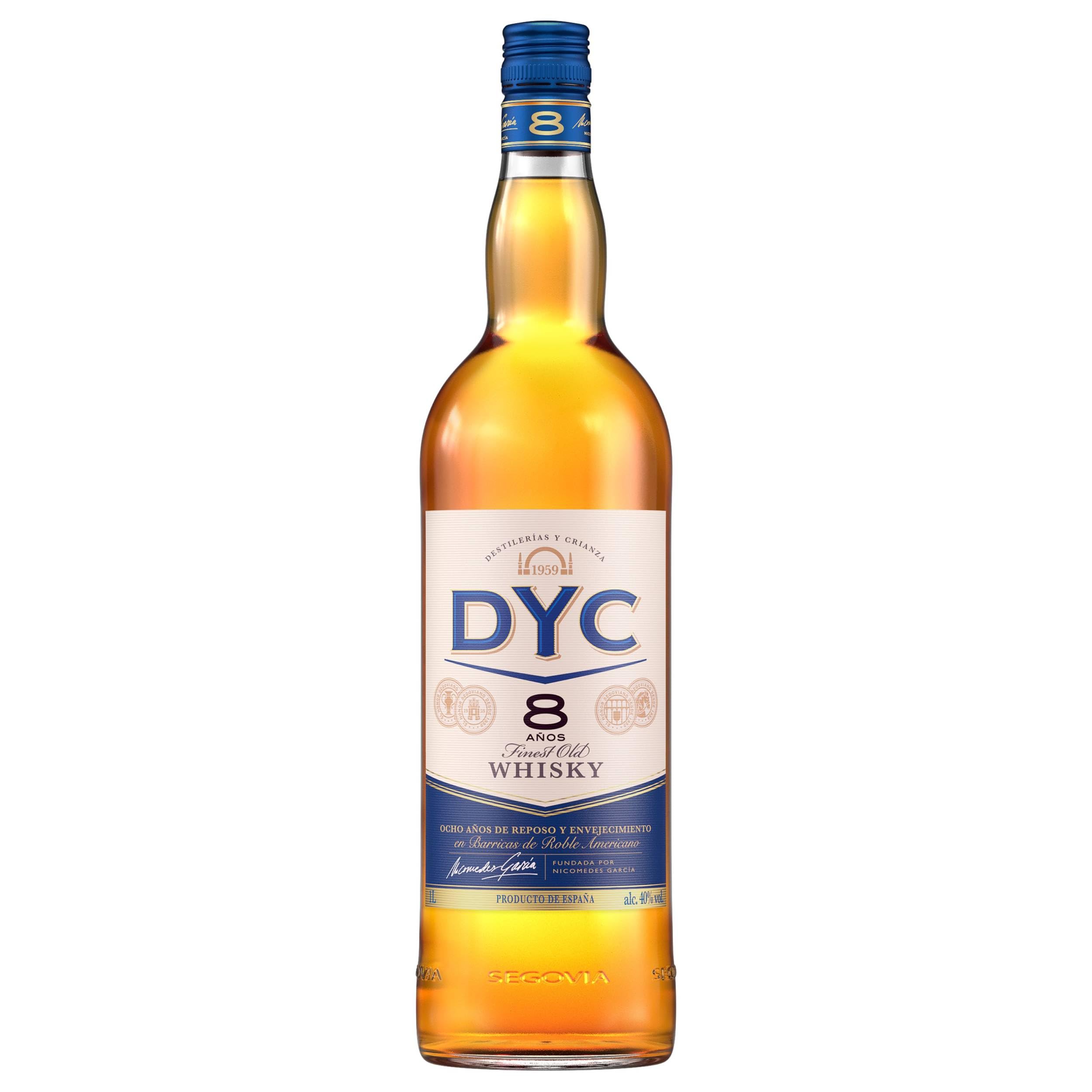 Whisky DYC 8 Años 1L