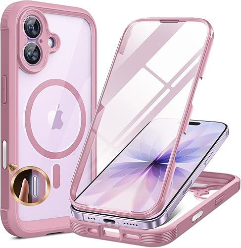 Miniatura 102 de Miracase Funda para iPhone SE de 3ª/2ª generación 2022 2020 de cuerpo completo con protector de pantalla de vidrio integrado, resistente protección