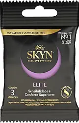SKYN Preservativo Elite Com 3 Unidades