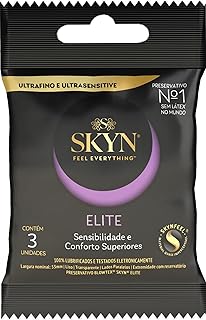 SKYN Preservativo Elite Com 3 Unidades