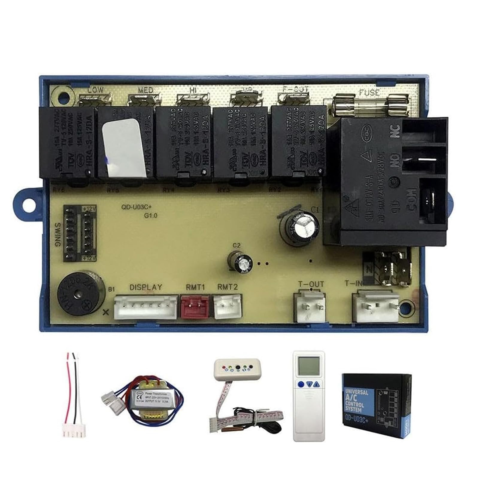 Msioytog Air Conditioners Control Panel Board Computer Boards Universals Circuit Controller Panel with Accessories