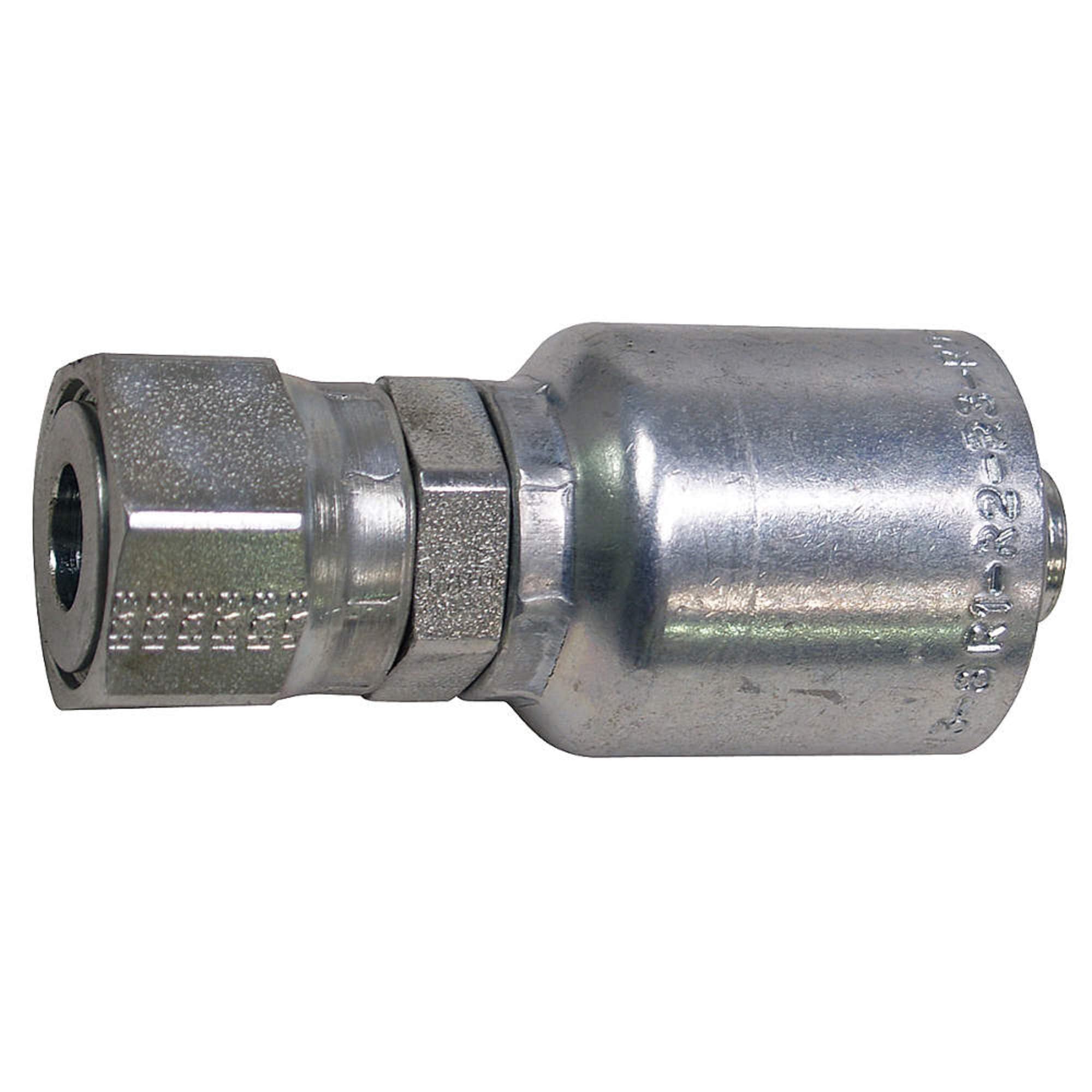 Parker 1JS43-12-10 Adapter Long Swivel 3/4 Seal-Lok X 5/8 Hose Steel