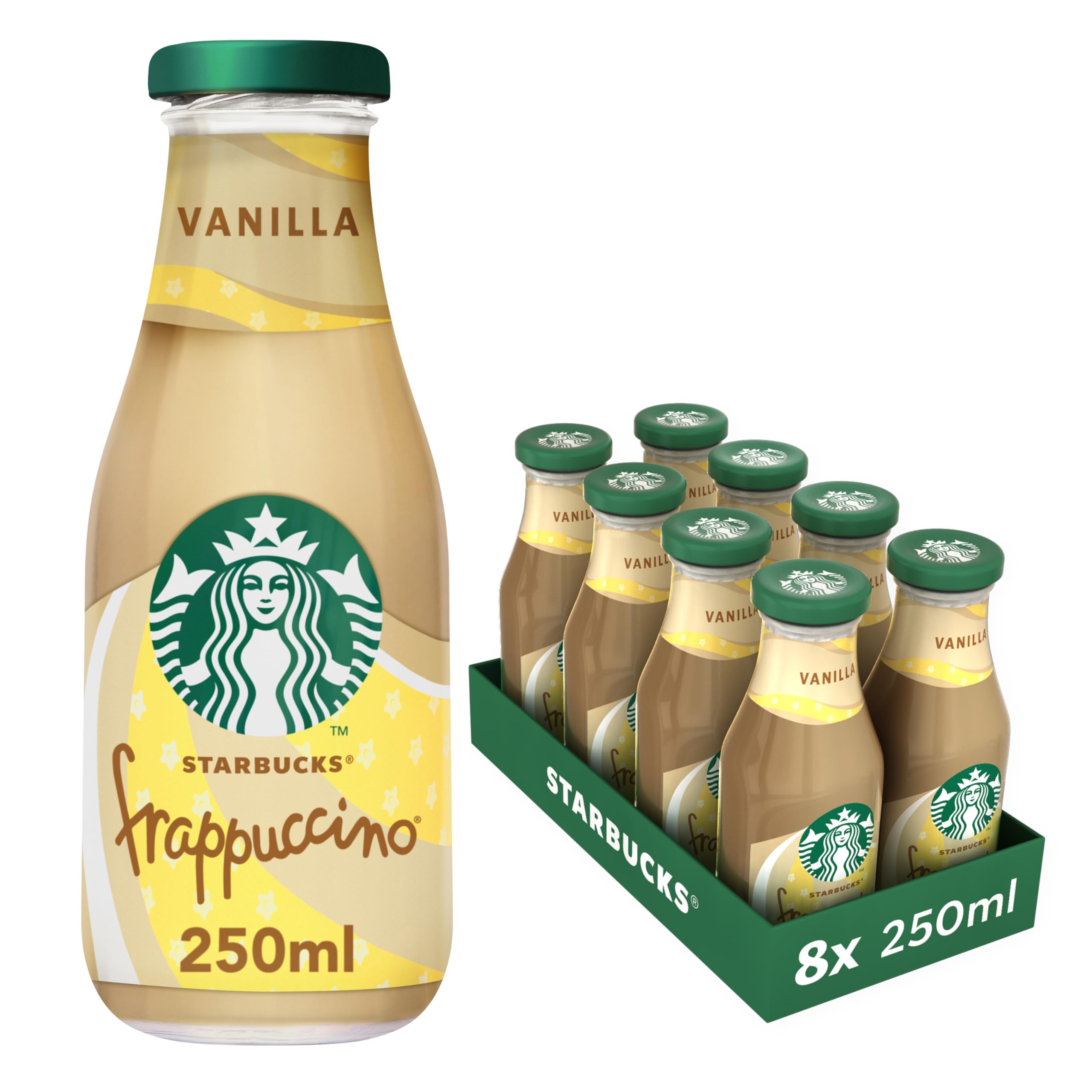 Starbucks Frappuccino Vanilla Eiskaffee (8 x 250ml)