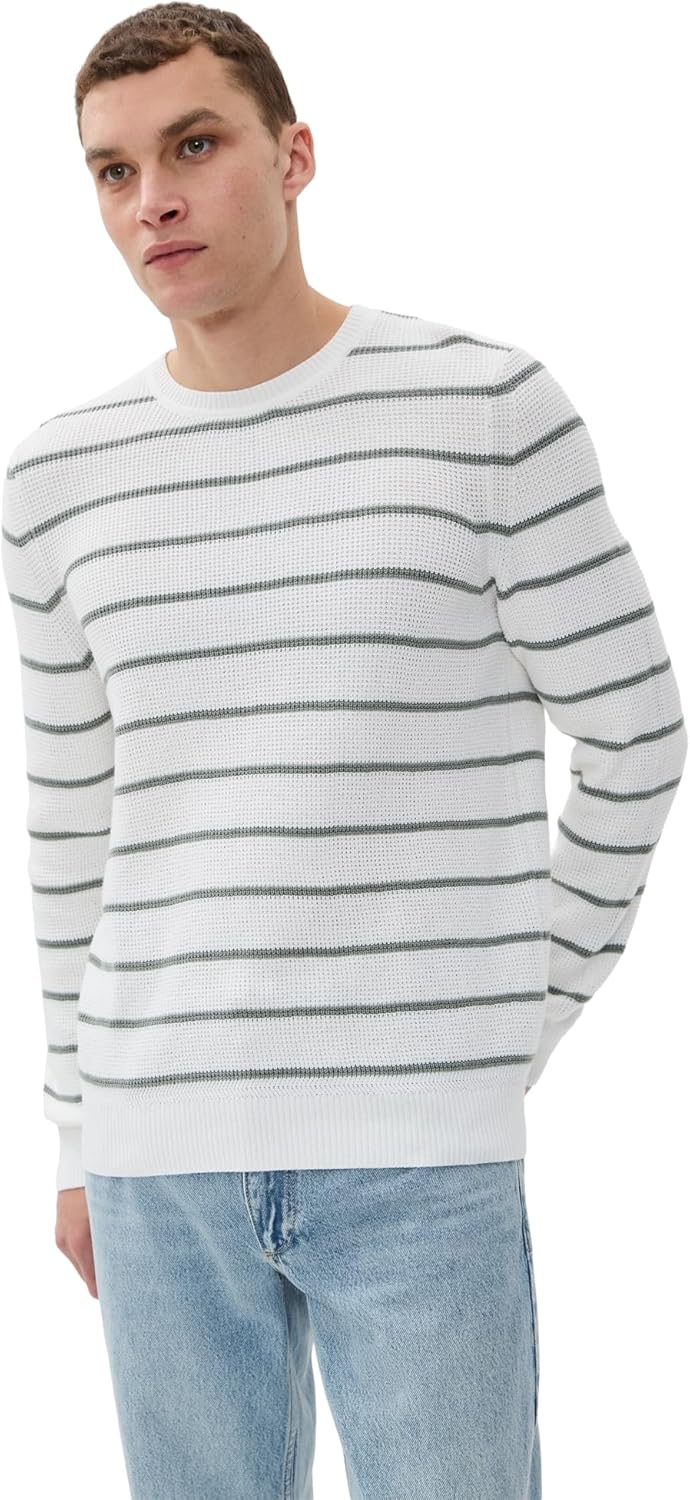 Faherty Men's Sunwashed Crewneck Sweater
