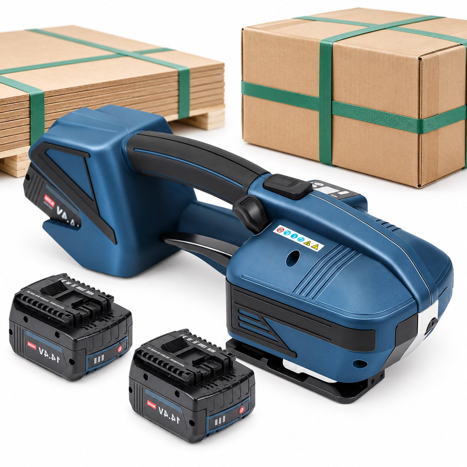 Eggiatrice a Batteria, 2 Batterie, per Reggia PP/Pet da 11-16mm