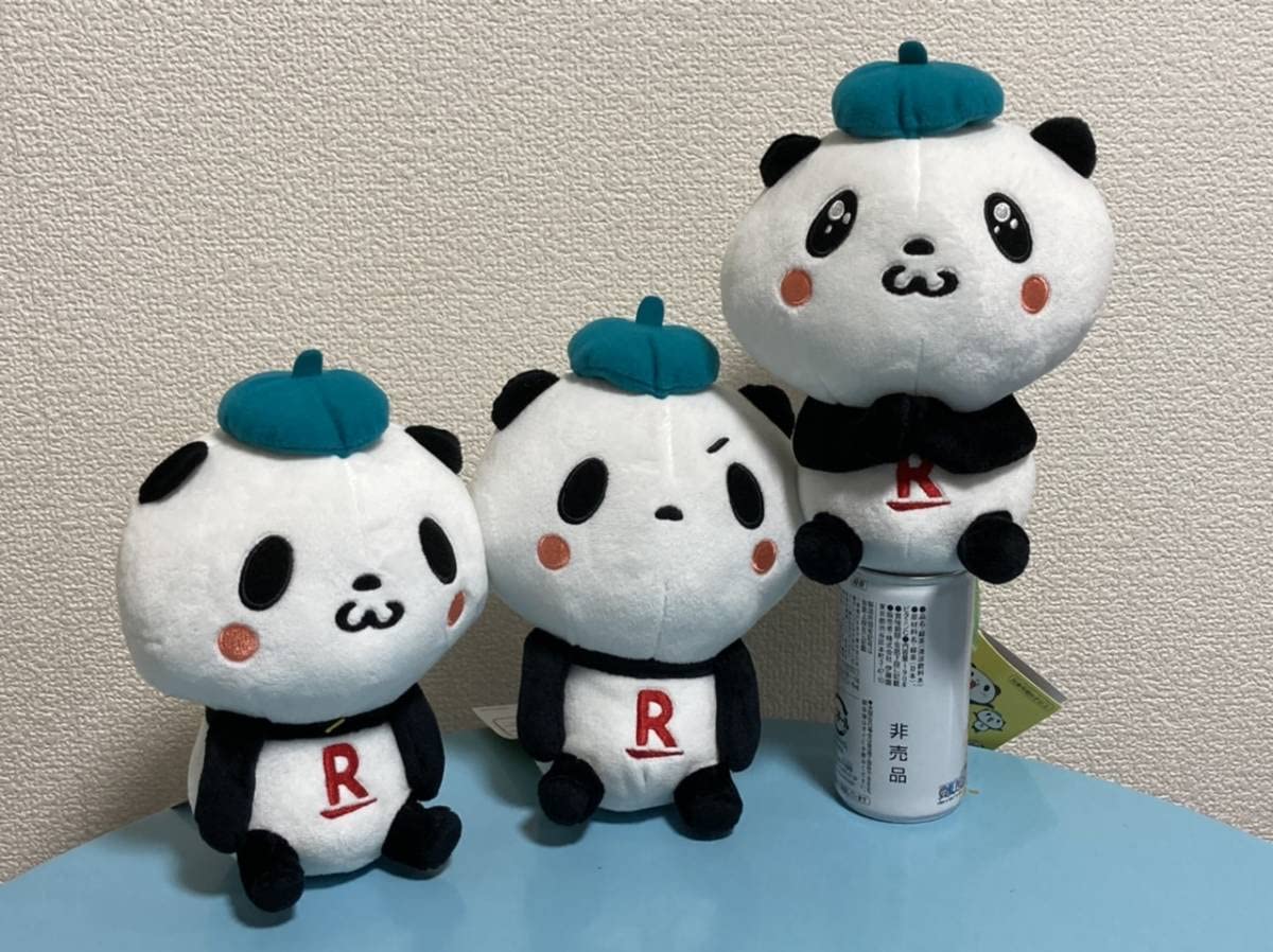 Amazon.co.jp: 3種まとめて お買いものパンダ 小パンダぬいぐるみ 楽天 