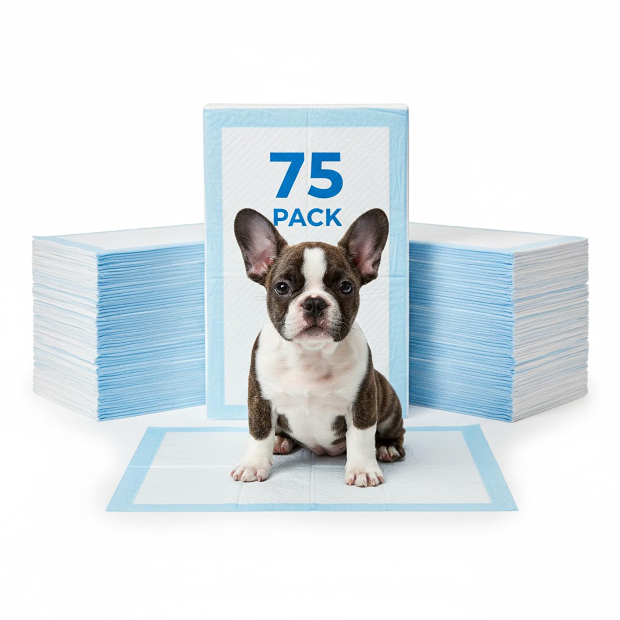 Greenfields 75 Pack Scented Puppy Training Pads 60×90Cm, Extra Absorbent Dog Pee Mats With Attractant Scent, Leak-Proof Toilet Training Pads For Puppies & Adult Dogs, Indoor Floor Protection –