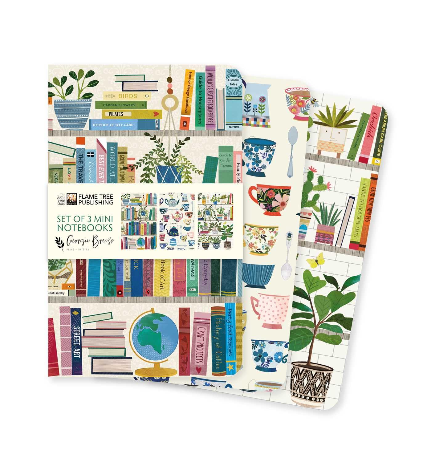 Georgia Breeze Set of 3 Mini Notebooks (Mini Notebook Collections)
